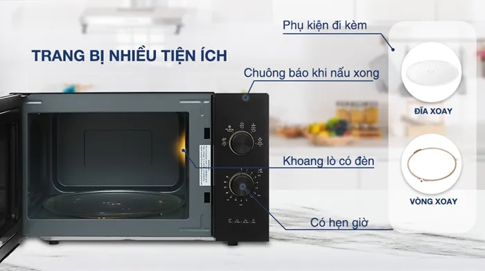 Đa dạng tiện ích 